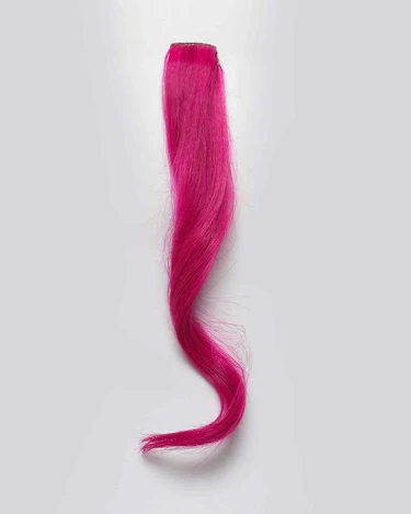Kinky Pinky – #Strandout- Coloured clip-In Hair